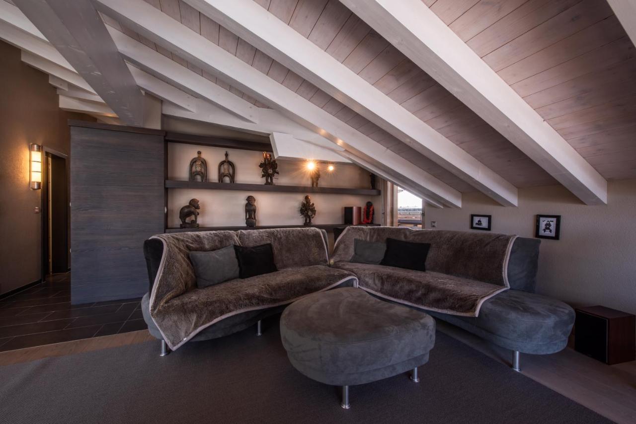 Chalet Schneehoren Penthouse Wengen Buitenkant foto